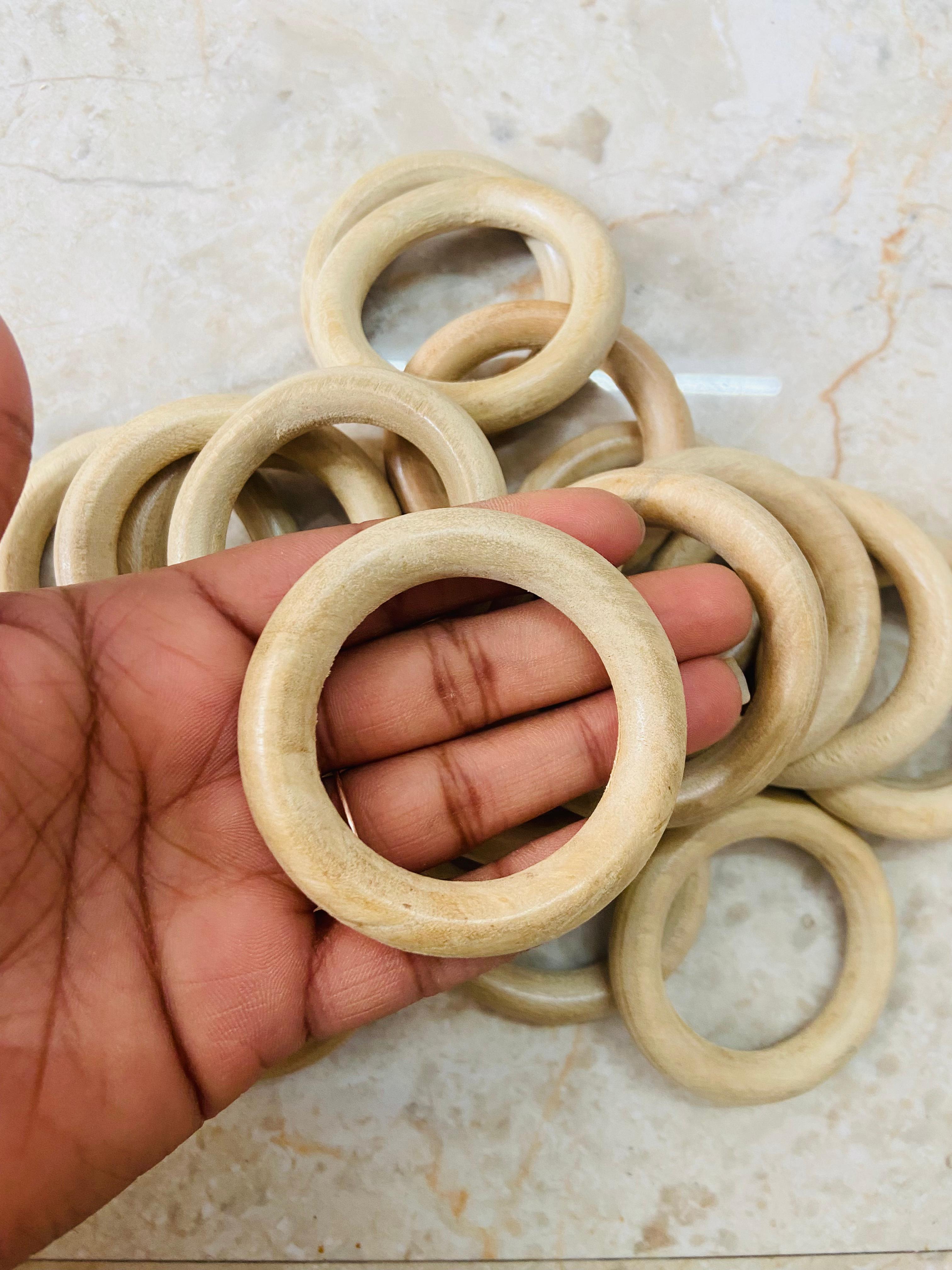 Wooden Ring | Excellent Finishing | Craft Work & Home Décor (Pack of 1)