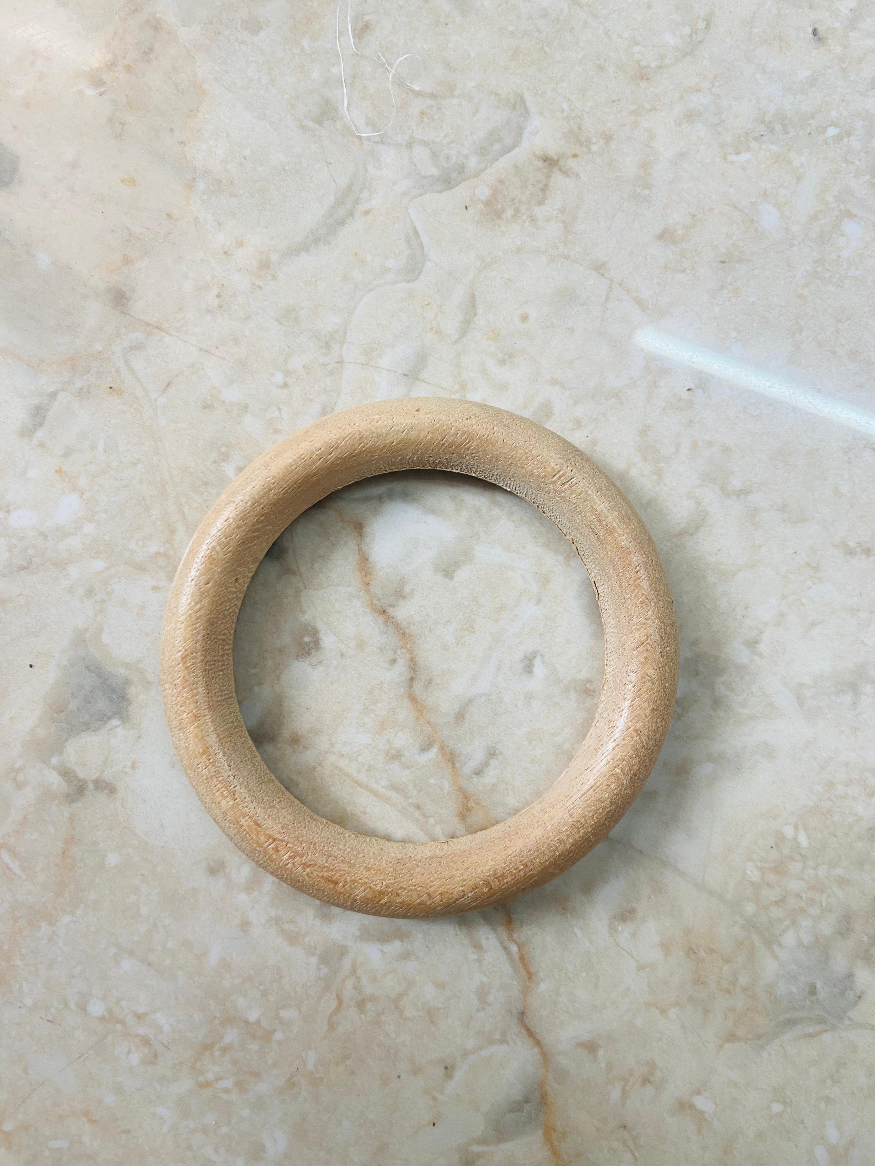 Wooden Ring | Excellent Finishing | Craft Work & Home Décor (Pack of 1)
