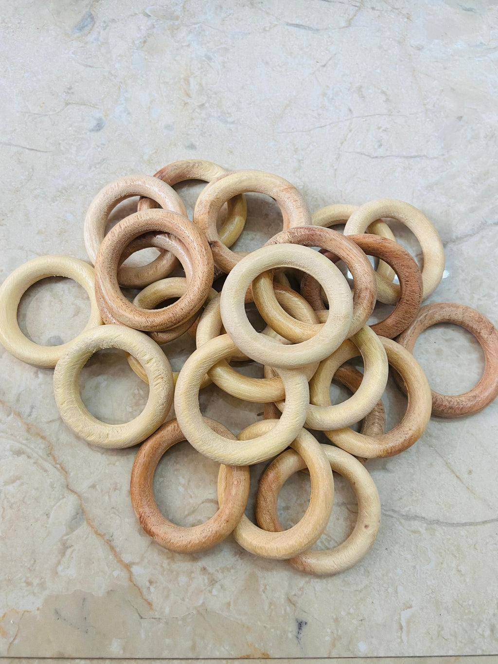 Wooden Ring | Excellent Finishing | Craft Work & Home Décor (Pack of 1)