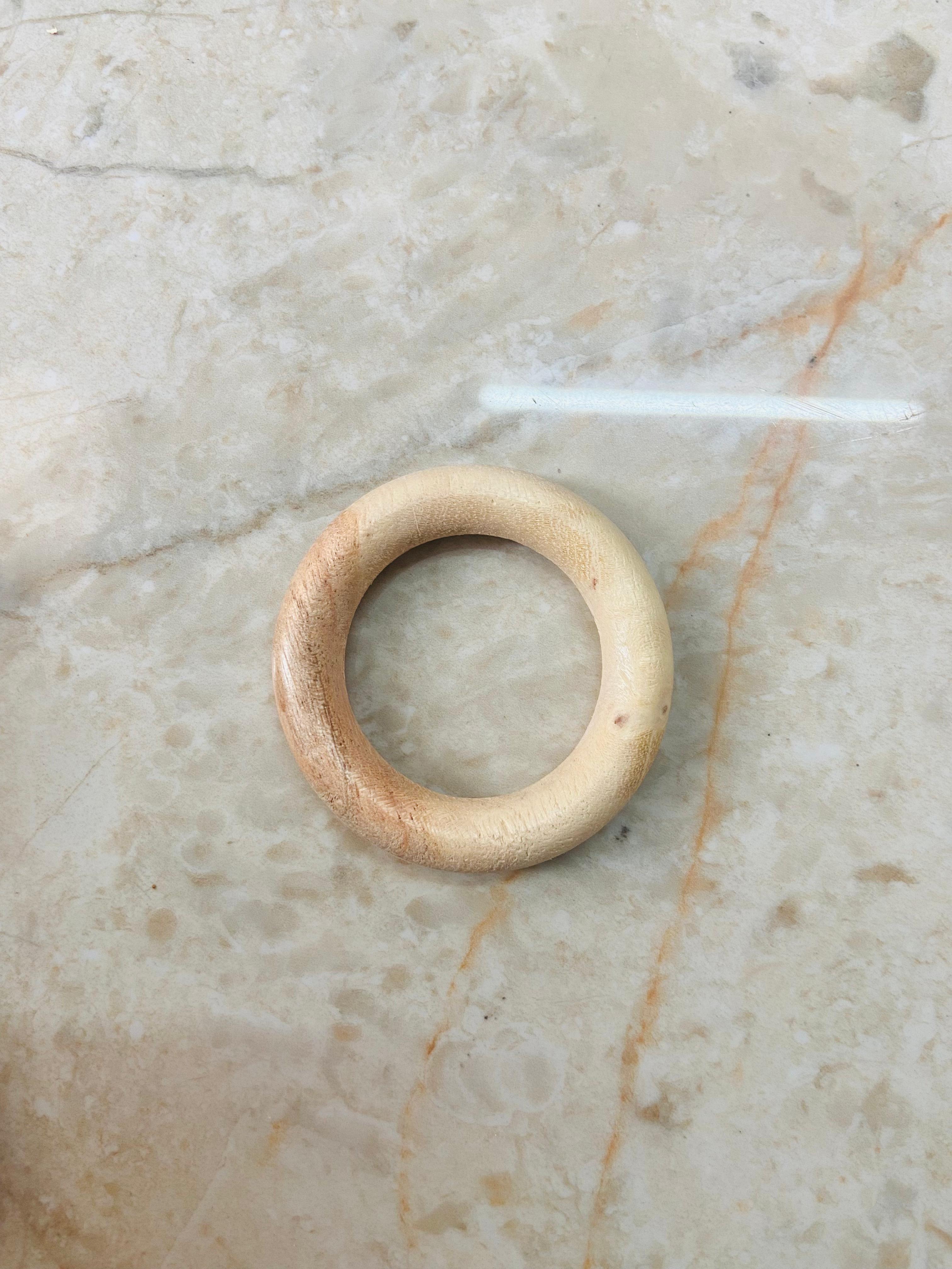 Wooden Ring | Excellent Finishing | Craft Work & Home Décor (Pack of 1)